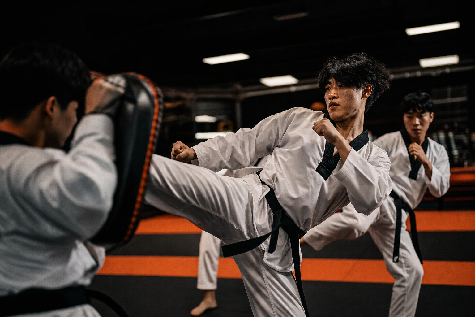 Clase de Taekwondo